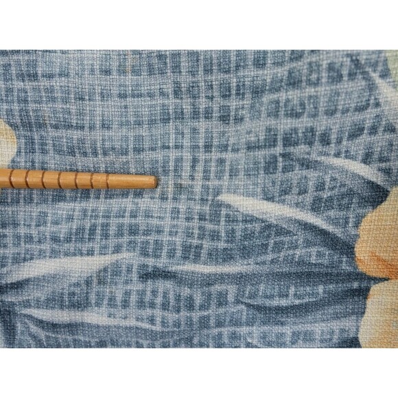 Tommy Bahama Shirt Mens XLX Blue Floral Print Silk Short Sleeve Beach Hawaiian - Picture 6 of 10